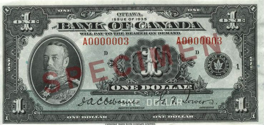 1 dollar - Canada