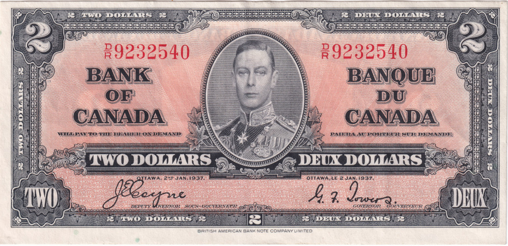 2 dollars - Canada