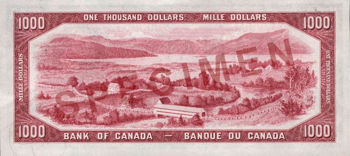 1000 dollars - Canada