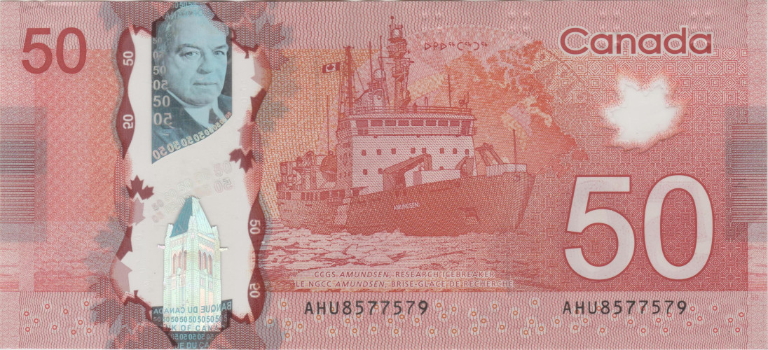 50 dollars - Canada