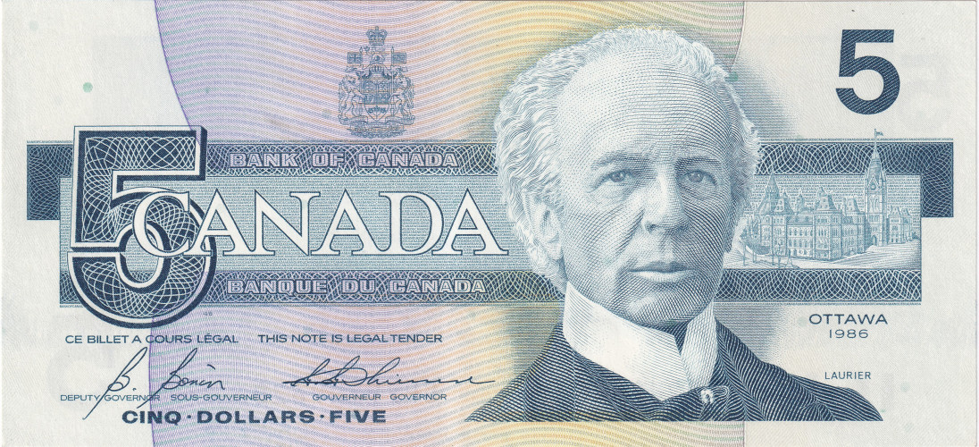 5 dollars - Canada