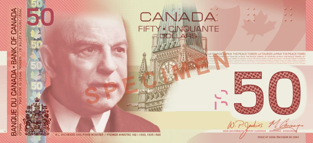 50 dollars - Canada