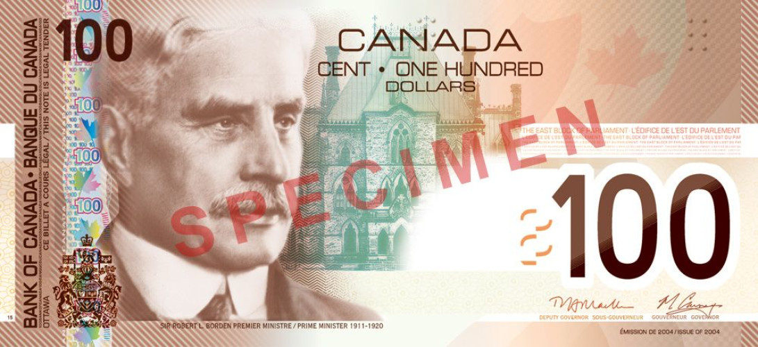 100 dollars - Canada