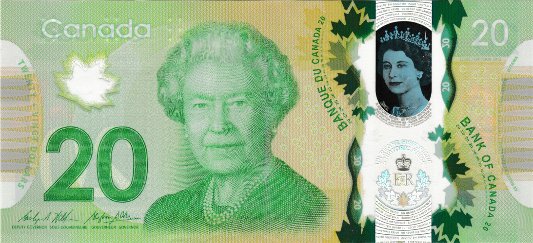 20 dollars - Canada