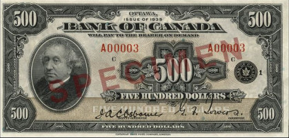 500 dollars - Canada