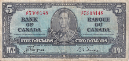 5 dollars - Canada