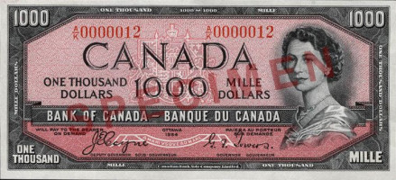 1000 dollars - Canada