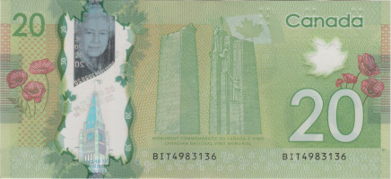 20 dollars - Canada