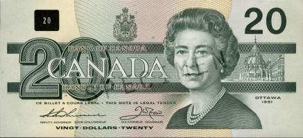 20 dollars - Canada