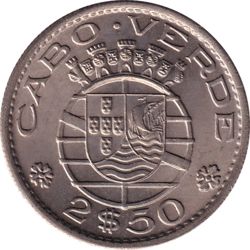 2 1/2 escudos - Cape Verde