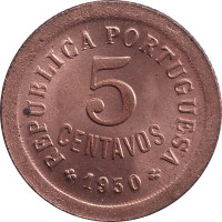 5 centavos - Cape Verde