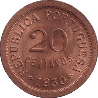 20 centavos - Cape Verde