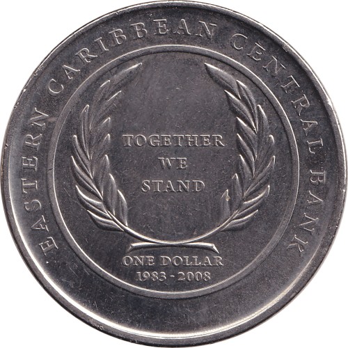 1 dollar - Caraïbes