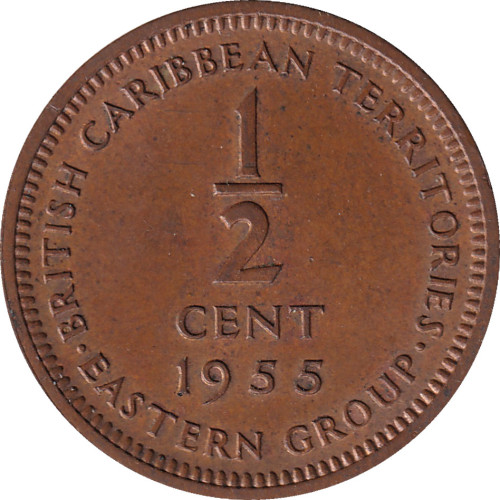 1/2 cent - Caribbean