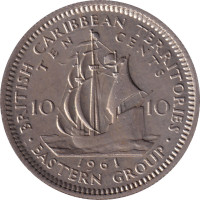 10 cents - Caribbean