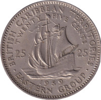 25 cents - Caribbean