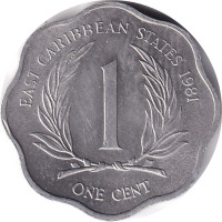 1 cent - Caribbean