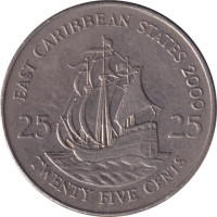 25 cents - Caribbean