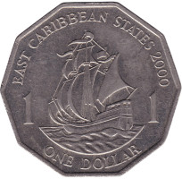 1 dollar - Caribbean