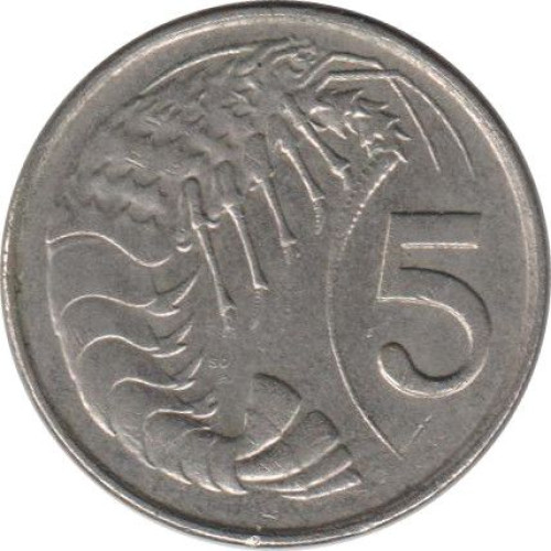 5 cents - Îles Caïmans