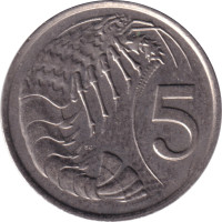 5 cents - Cayman Islands