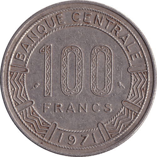 100 francs - Centrafrique