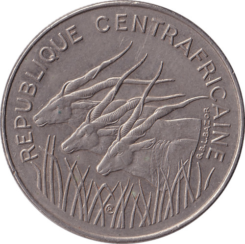 100 francs - Centrafrique