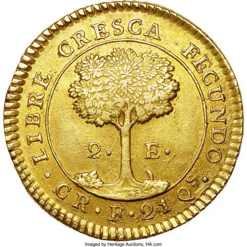 2 escudos - Central America