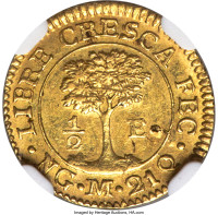 1/2 escudo - Amérique Centrale