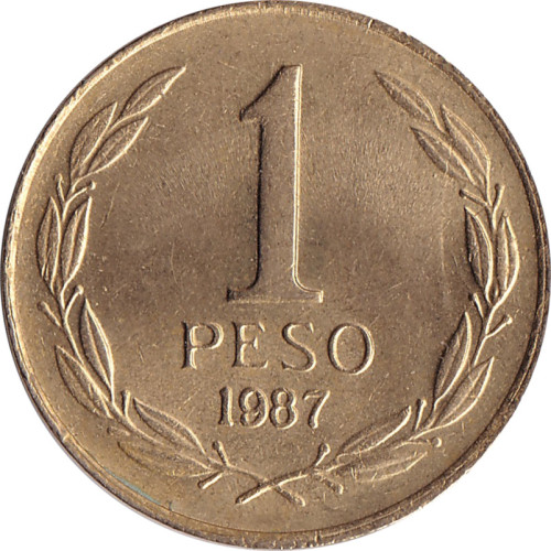 1 peso - Chili