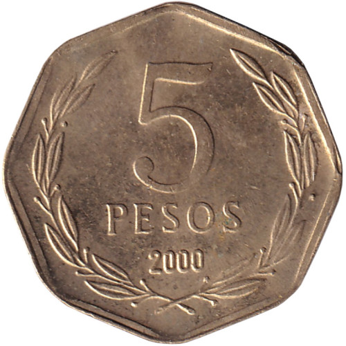 5 pesos - Chile