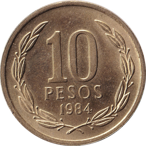 10 pesos - Chili