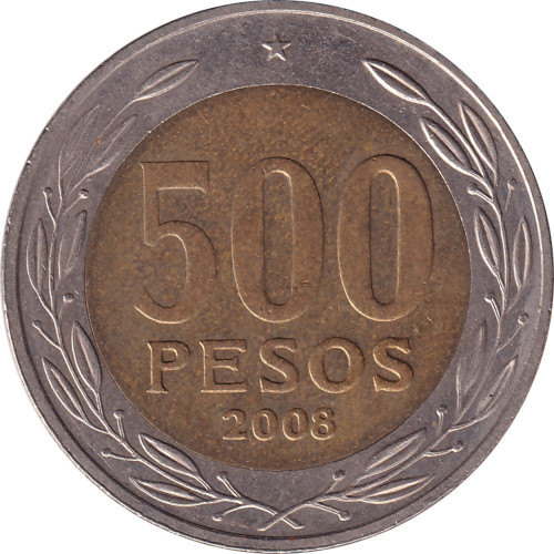 500 pesos - Chili