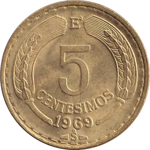 5 centesimos - Chile