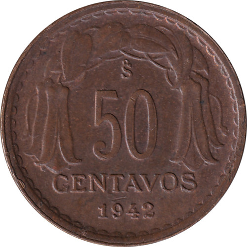 50 centavos - Chili