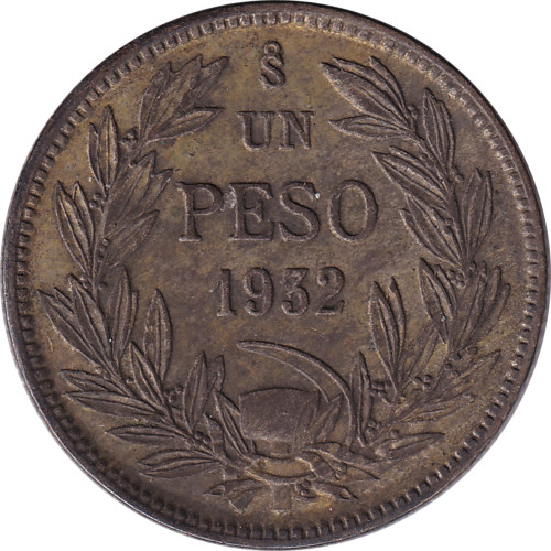 1 peso - Chili