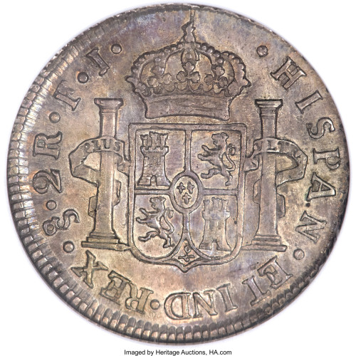 2 reales - Chile