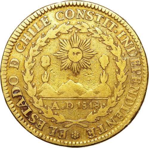 4 escudos - Chile