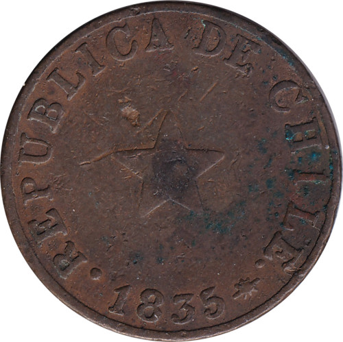 1/2 centavo - Chile