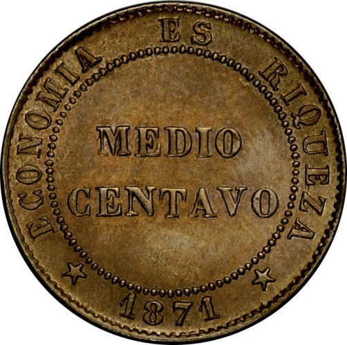 1/2 centavo - Chili