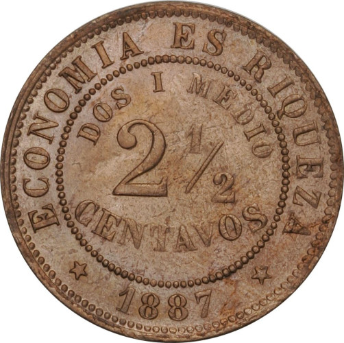 2 1/2 centavos - Chile