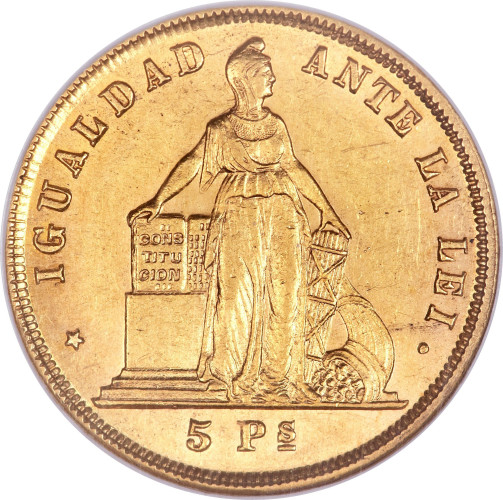 5 pesos - Chile