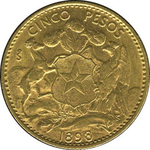 5 pesos - Chile