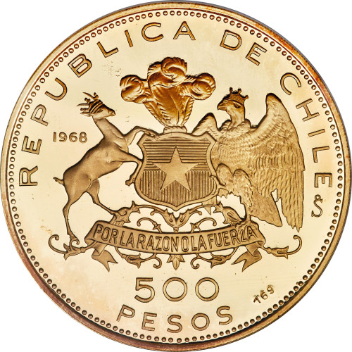 500 pesos - Chile