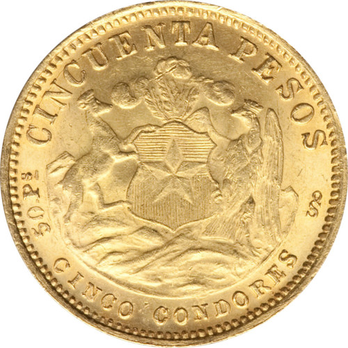 50 pesos - Chile