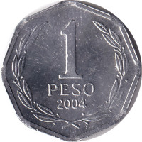 1 peso - Chili