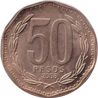 50 pesos - Chile