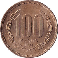 100 pesos - Chile