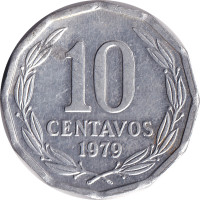 10 centavos - Chile