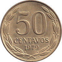 50 centavos - Chili